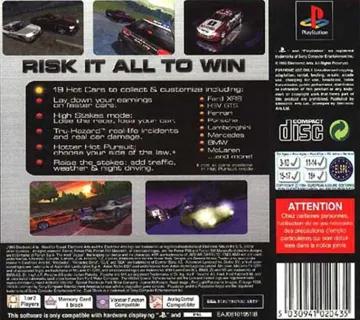 Need for Speed - Road Challenge (EU) box cover back